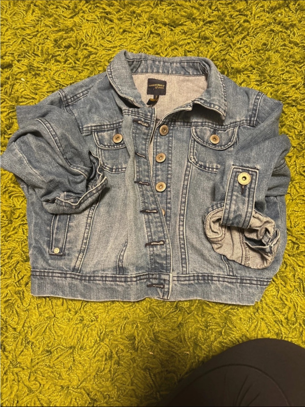 Highway Jeans Light Blue Washed Denim Jacket